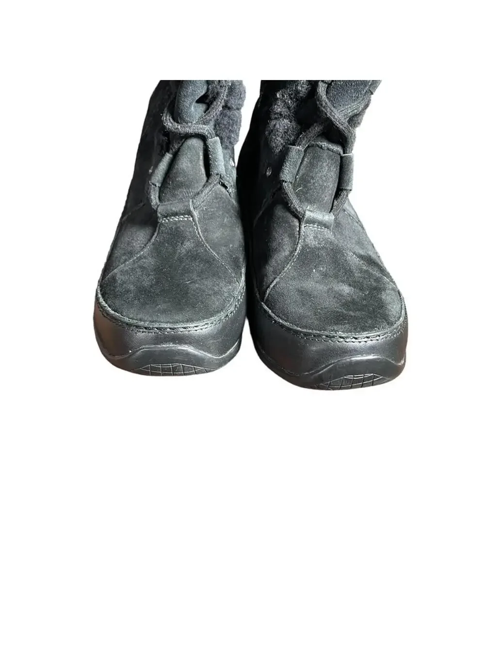 The North Face Abby Waterproof Suede Winter Snow Boots